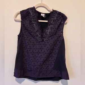 Purple Ahthropologie top
